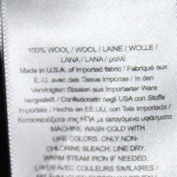 Brooks Brothers Golden Fleece 100% Wool Stretchy Button Down Shirt - Picture 6 of 6